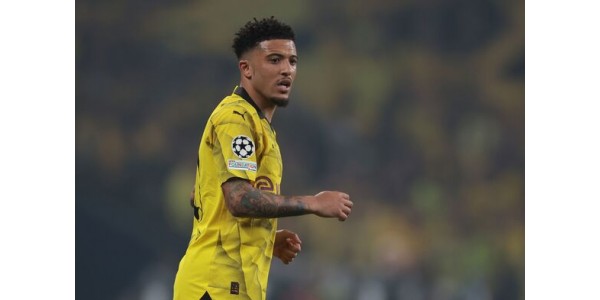 Jadon Sancho ei saavuttanut tavoitetta voittaa mestaruus Borussia Dortmundissa